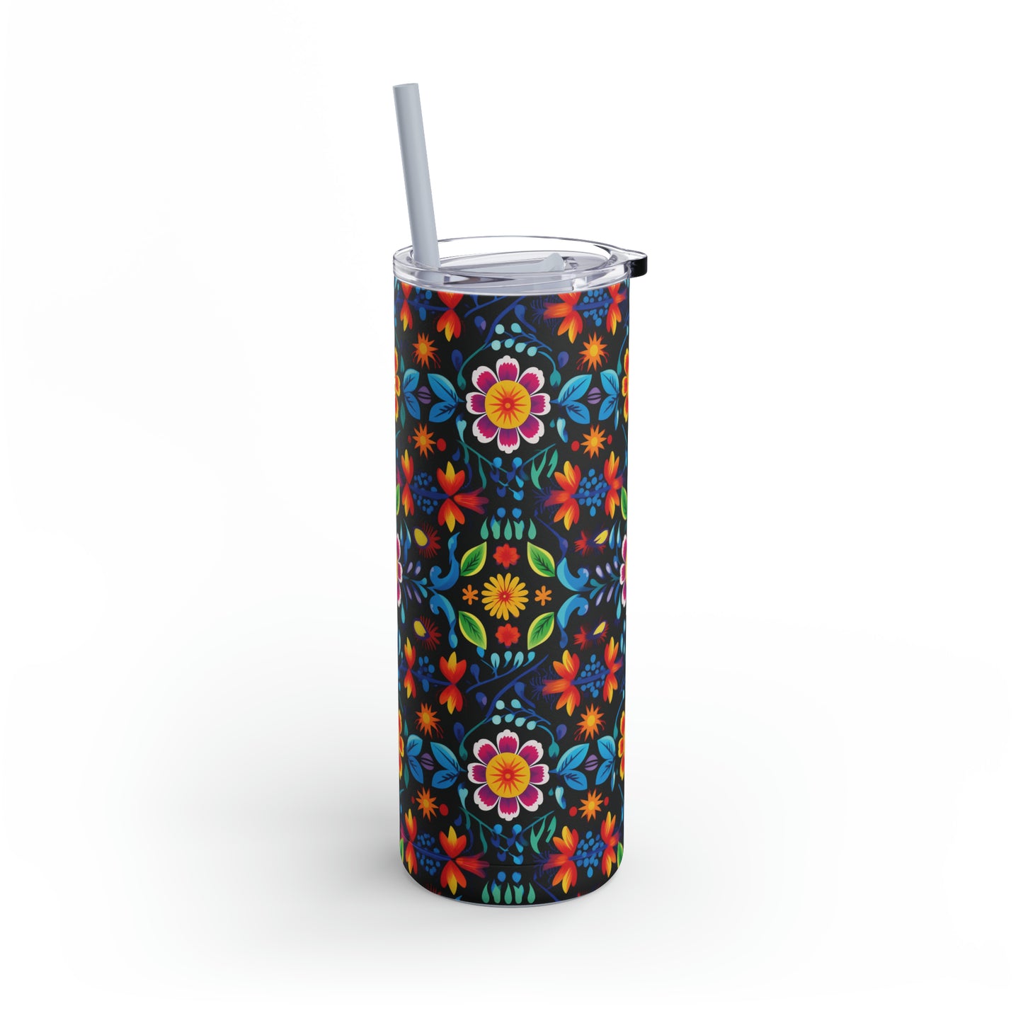 Dahlia Tumbler with Straw, 20oz