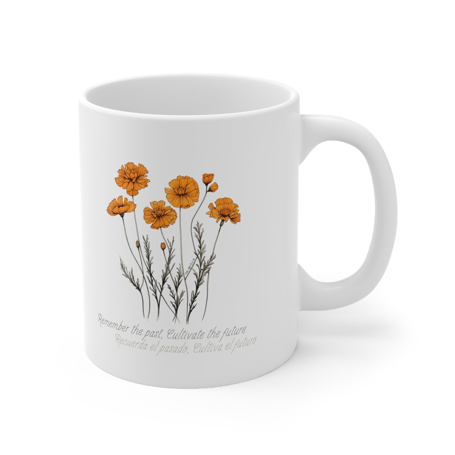 Marigold Mug, 11 oz.