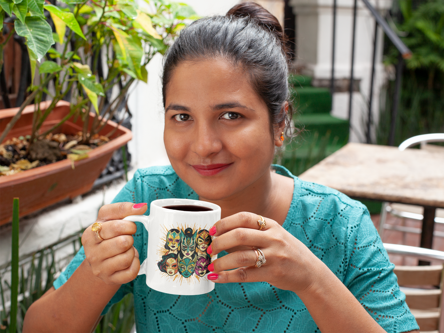 Women of Lucha Libre, 11 oz mug