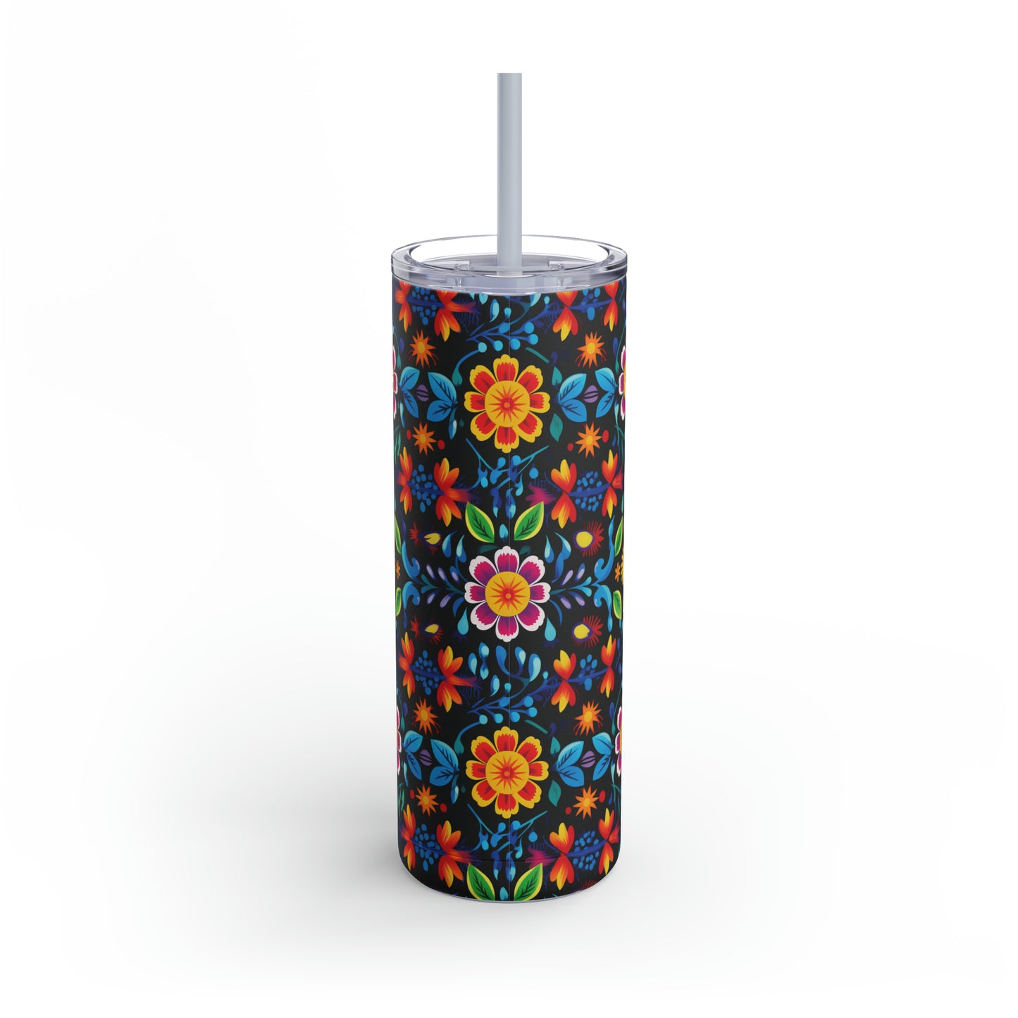Dahlia Tumbler with Straw, 20oz