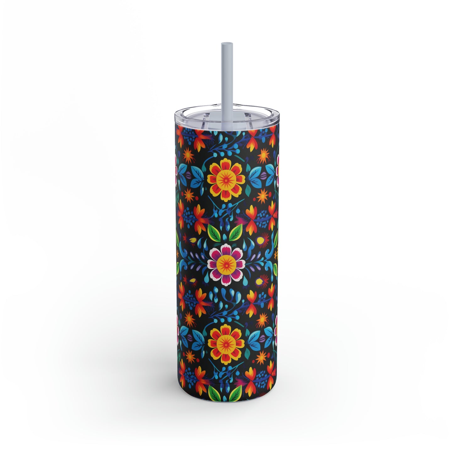 Dahlia Tumbler with Straw, 20oz