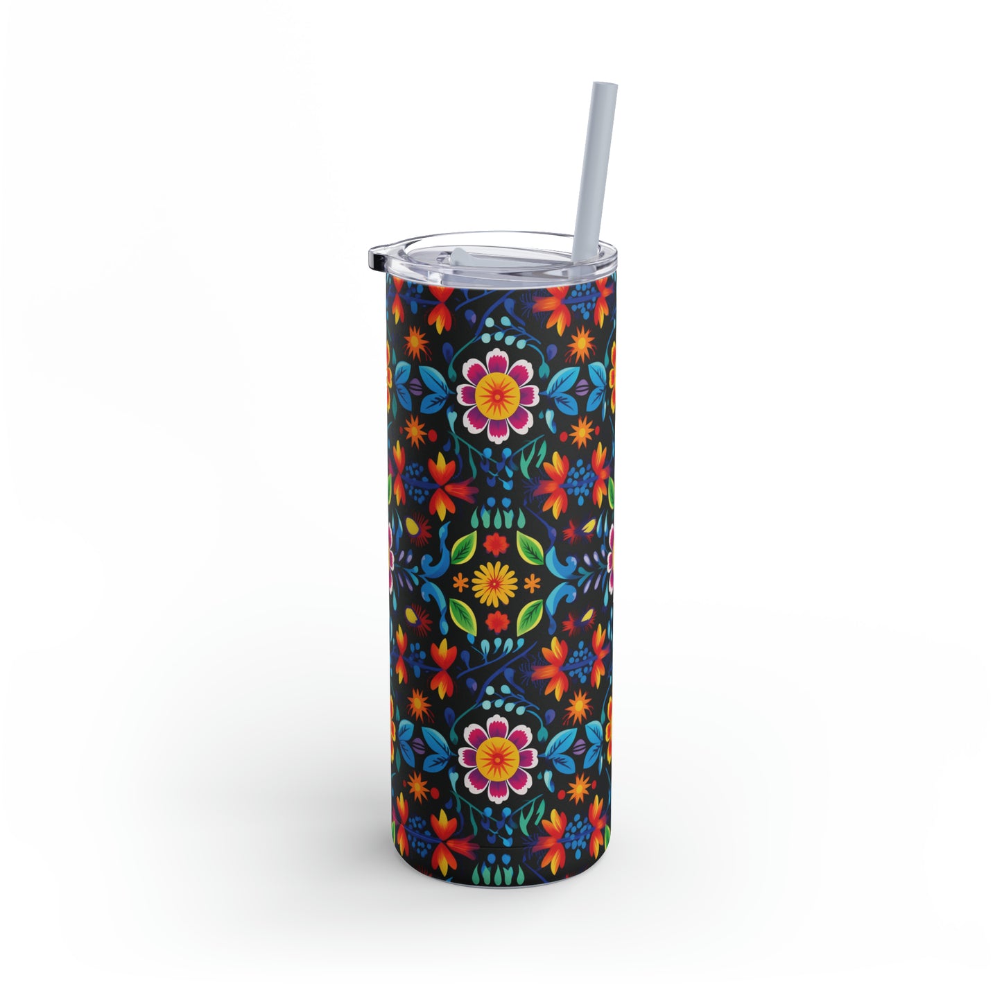 Dahlia Tumbler with Straw, 20oz