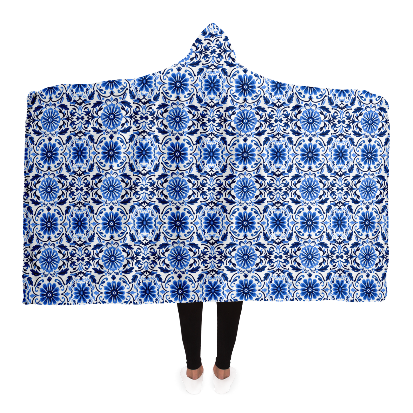 Talavera Hooded Sherpa Blanket
